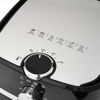 Tefal Мультипечь OBH Nordica EasyFry&Grill, 1550Вт, чаша-4.2л, механическое управл, до 200&deg;C, пластик, черный AG5018S0 фото