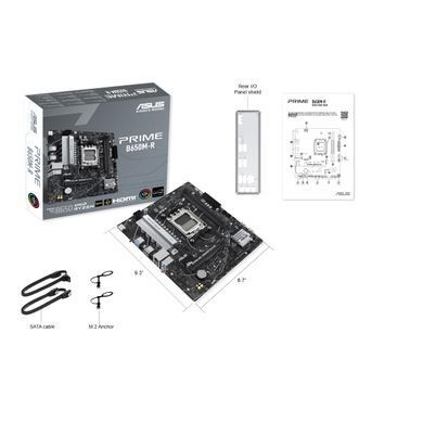 ASUS Материнcька плата PRIME B650M-R 90MB1H30-M0EAY0 фото