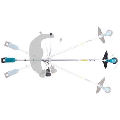 Makita Триммер садовый DUR190UZX3 аккум., 18В, 3500/5100/6000 об/мин, 300/255мм, 3.1-3.4 кг, SOLO DUR190UZX3 фото