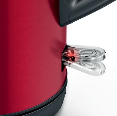 Електрочайник Bosch, 1.7л, метал, червоний TWK4P434 фото