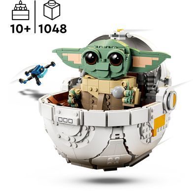 LEGO Конструктор LEGO Star Wars Ґроґу в повітряній колисці 75403 фото
