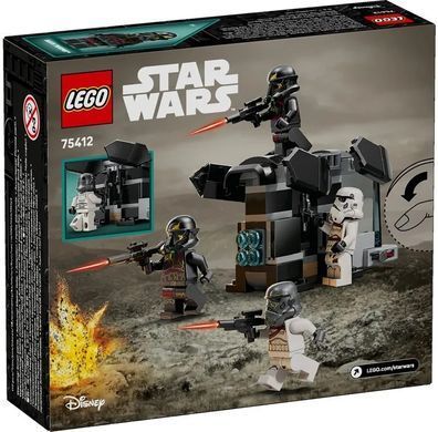 LEGO Конструктор LEGO Star Wars Бойовий набір &laquo;Боєць смерті і Нічний піхотинець&raquo; 75412- фото
