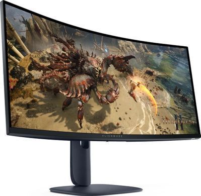 Dell Монитор 34" AW3425DWM 2xHDMI, DP, USB, VA, 3440x1440, 21:9, 180Hz, 1ms, DCI-P3 95%, CURVED, Adaptive-Sync, HDR 400 210-BQWL фото