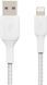 Belkin Кабель USB-A > Lightning зарядки/синхронизации 1м, витой, белый 2 - магазин Coolbaba Toys