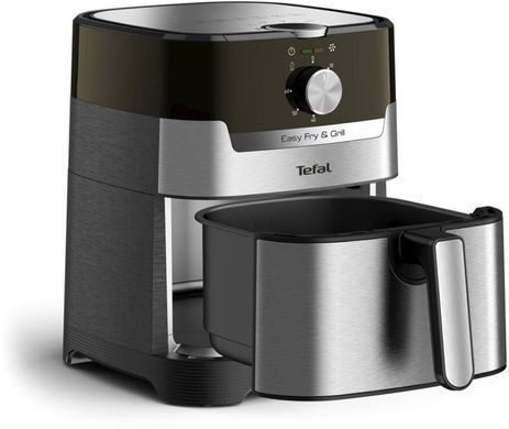 Tefal Мультипіч Easy Fry&Grill, 1550Вт, чаша-4,2л, механічне керування, від 80&deg;C до 200&deg;C, пластик, нерж. сталь EY501D15 фото