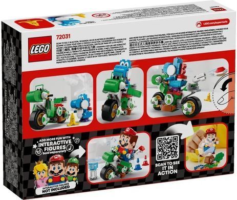 LEGO Конструктор LEGO Super Mario Mario Kart &ndash; Yoshi Bike 72031 фото