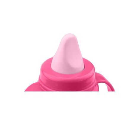 Nuvita Поильник 6м+ 250мл. С мягким носиком Розовая NV1440Pink фото