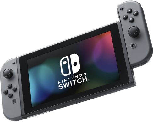 Nintendo Игровая приставка Switch (серый) 4902370551198 фото