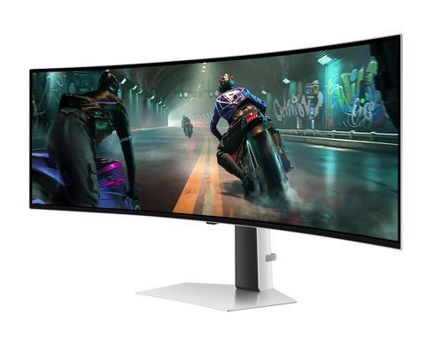 Samsung Монітор 48.7"Odyssey G9 49DG910 HDMI, DP, USB, USB-C, OLED, 5120x1440, 32:9, 144Hz, 0.3ms, CURVED LS49DG910SIXUA фото