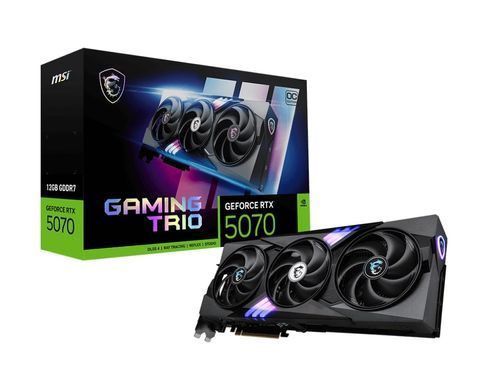 MSI Відеокарта GeForce RTX 5070 12GB GDDR7 GAMING TRIO OC 912-V532-029 фото