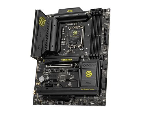MSI Материнcкая плата MAG B860 TOMAHAWK WIFI s1851 B860 4xDDR5 M.2 HDMI DP WiFi BT ATX 911-7E39-001 фото