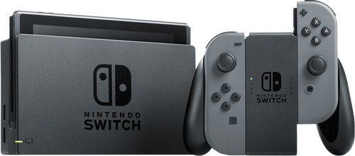 Nintendo Игровая приставка Switch (серый) 4902370551198 фото