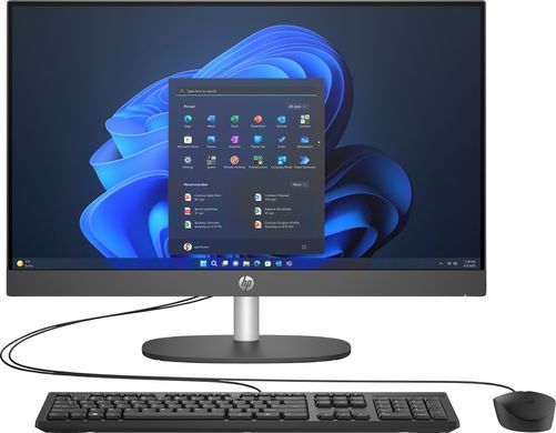 HP Комп'ютер персональний моноблок HP 240-G10 23.8" FHD IPS AG, Intel i5-1334U, 16GB, F512GB, UMA, WiFi, кл+м, 3р, DOS, чорний A54ZQET фото
