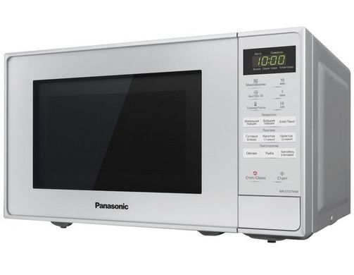 Мікрохвильова піч Panasonic , 20л, 800Вт, дисплей, сірий NN-ST27HMZPE фото