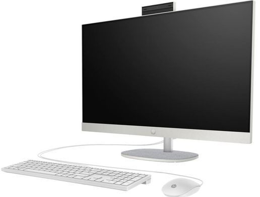 HP ПК Моноблок All-in-One 27" FHD IPS AG, AMD R7-7730U, 16GB, F512GB, UMA, WiFi, кл+м, DOS, белый A1QX9EA фото