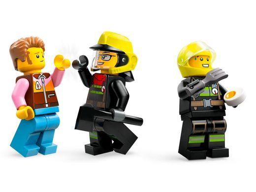 LEGO Конструктор City Пожарный внедорожник со спасательной лодкой 60412 фото
