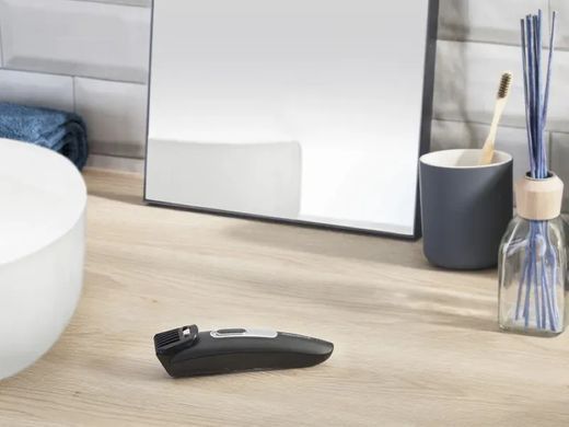 Rowenta Триммер Stylis для бороды и усов, сеть+акум., насадок-1, сталь, черныйTN2801F4 TN2801F4 фото