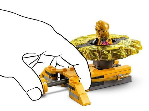 LEGO Конструктор LEGO Ninjago Бойовий набір дракона Спін-джитсу 71826 фото