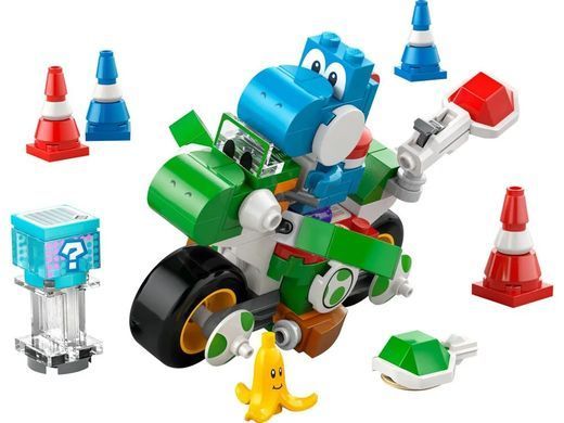 LEGO Конструктор LEGO Super Mario Mario Kart &ndash; Yoshi Bike 72031 фото