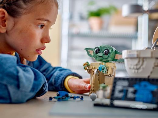 LEGO Конструктор LEGO Star Wars Ґроґу в повітряній колисці 75403 фото