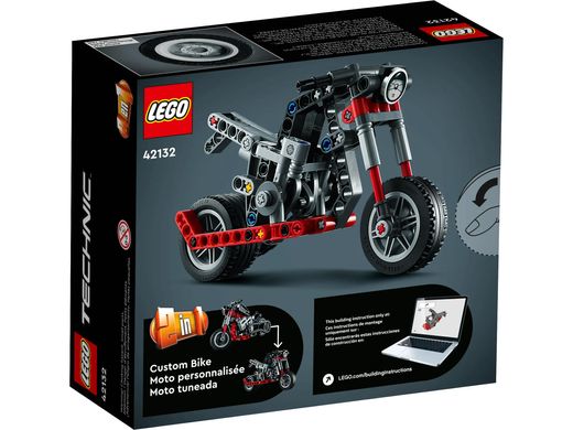 Конструктор LEGO Technic Мотоцикл 42132 фото