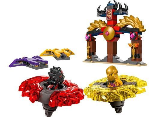 LEGO Конструктор LEGO Ninjago Бойовий набір дракона Спін-джитсу 71826 фото