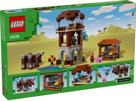 LEGO Конструктор LEGO Minecraft Аванпост розбійників та спустошувач 21278 фото
