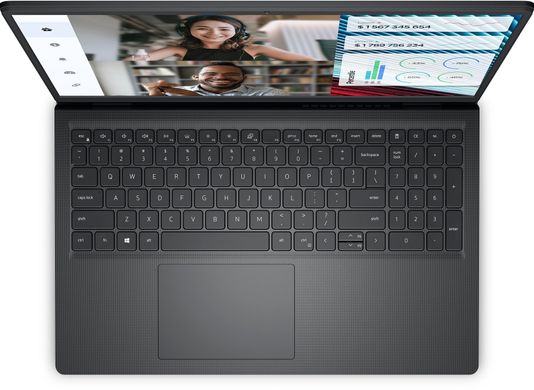 Dell Ноутбук Vostro 3520 15.6" FHD AG, Intel i7-1255U, 8GB, F512GB, UMA, Lin, чорний N1608PVNB3520GE_UBU фото