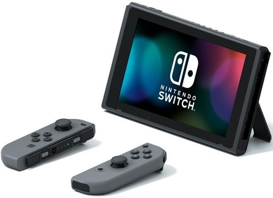 Nintendo Игровая приставка Switch (серый) 4902370551198 фото