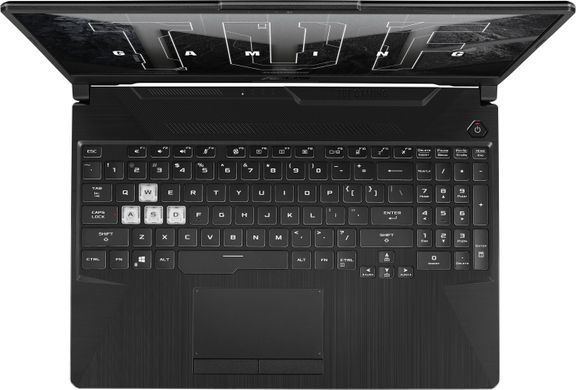 ASUS Ноутбук TUF Gaming A15 FA506NC-HN177 15.6" FHD IPS, AMD R5-7535HS, 16GB, F512GB, NVD3050-4, noOS, Черный 90NR0JF7-M00EE0 фото
