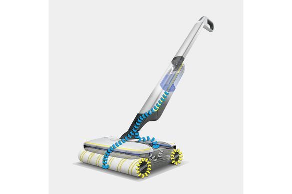 Karcher Поломойная машина FC 7 Cordless, вода -0.4л, автон. раб. до 45мин, вес-4.3кг, серебр. 1.055-701.0 фото