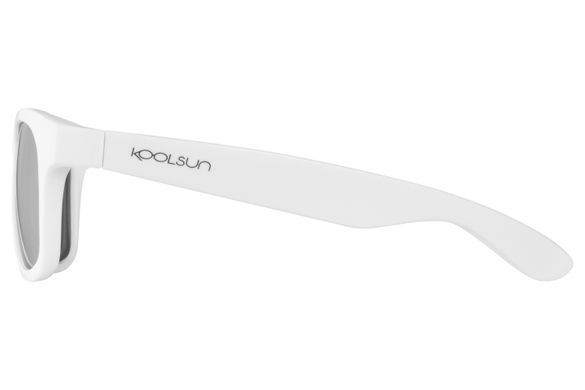 Koolsun Детские солнцезащитные очки Wave, 3-10р, белый KS-WAWM003 фото