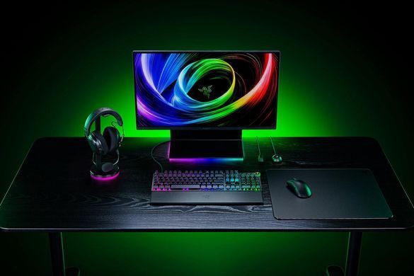 Razer Клавиатура механическая Huntsman V3 Pro 8KHz, 104key, Analog Optical Switch Gen-2, USB-A, EN, RGB, чёрный RZ03-05530100-R3M1 фото
