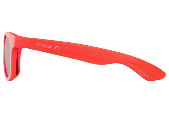 Детские солнцезащитные очки Koolsun красные серии Wave 3-10 лет KS-WARE003 фото
