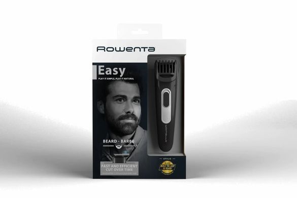 Rowenta Триммер Stylis для бороды и усов, сеть+акум., насадок-1, сталь, черныйTN2801F4 TN2801F4 фото