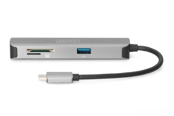 Digitus Док-станция Travel USB-C, 5 Port DA-70891 фото