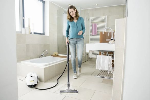 Karcher Пароочиститель SC 3 EasyFix, 1900 Вт, 1000мл, 3.5Бар, белый 1.513-650.0 фото