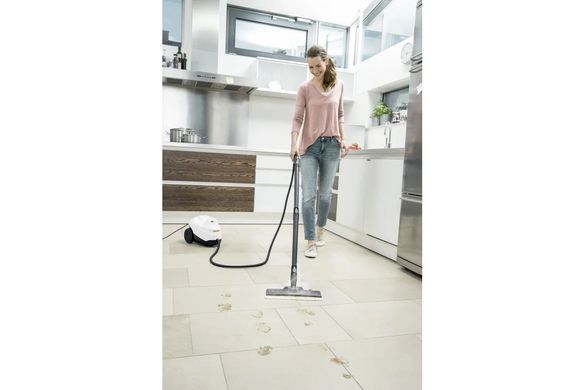 Karcher Пароочиститель SC 3 EasyFix, 1900 Вт, 1000мл, 3.5Бар, белый 1.513-650.0 фото
