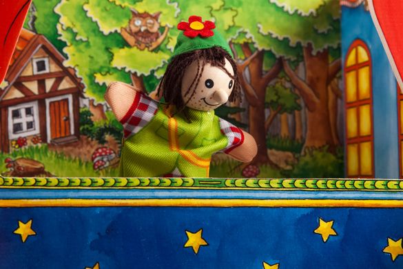 Лялька goki для пальчикового театру Опудало SO401G-1 фото