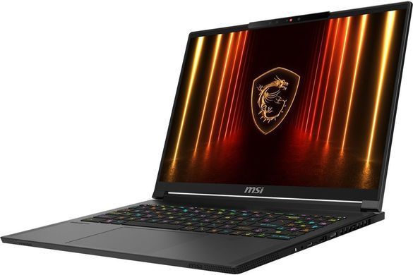 MSI Ноутбук Stealth A16 AI+ A3XWHG-067XUA 16" QHD+, AMD Ryzen AI 9 HX 370, 32GB, F1TB, NVD5070TI-12, DOS, чорний 9S7-15FL35-067 фото