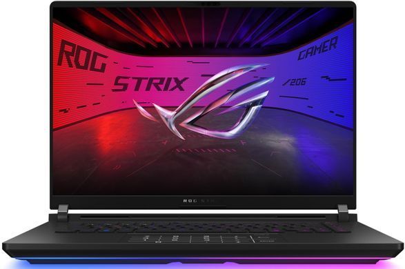 ASUS Ноутбук ASUS ROG Strix SCAR 16 G635LR-RW139W 16" WQXGA mLED, Intel Ultra 9 275HX, 64GB, F1TB, NVD5070Ti-12, Win11, Чорний 90NR0LU1-M005J0 фото