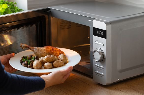 Микроволновая печь Sencor, 17л, 800Вт, дисплей, серебристый SMW5217SL фото