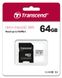 Карта пам'яті Transcend microSD 64GB C10 UHS-I R100/W20MB/s + SD 2 - магазин Coolbaba Toys