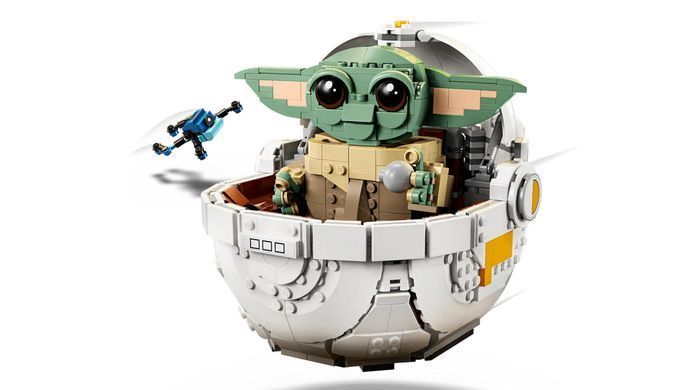 LEGO Конструктор LEGO Star Wars Ґроґу в повітряній колисці 75403 фото