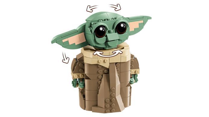 LEGO Конструктор LEGO Star Wars Ґроґу в повітряній колисці 75403 фото