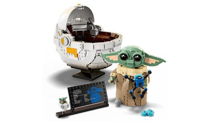 LEGO Конструктор LEGO Star Wars Ґроґу в повітряній колисці 75403 фото