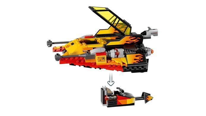 LEGO Конструктор Star Wars The Force Burner Снежный истребитель 75414 фото