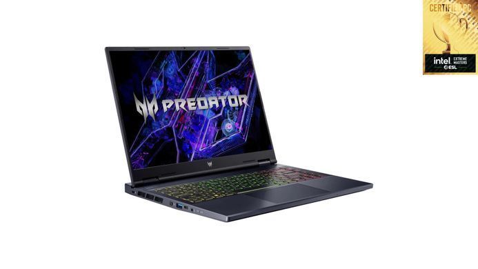 Acer Ноутбук Acer Predator Helios Neo 14 PHN14-71 14.5" 2.8K OLED, Intel U9-285H, 32GB, F1TB, NVD5060-8, Lin, чорний NH.QY4EU.003 фото