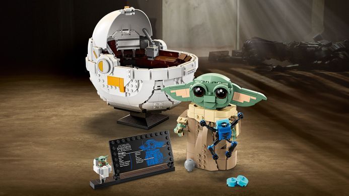LEGO Конструктор LEGO Star Wars Ґроґу в повітряній колисці 75403 фото
