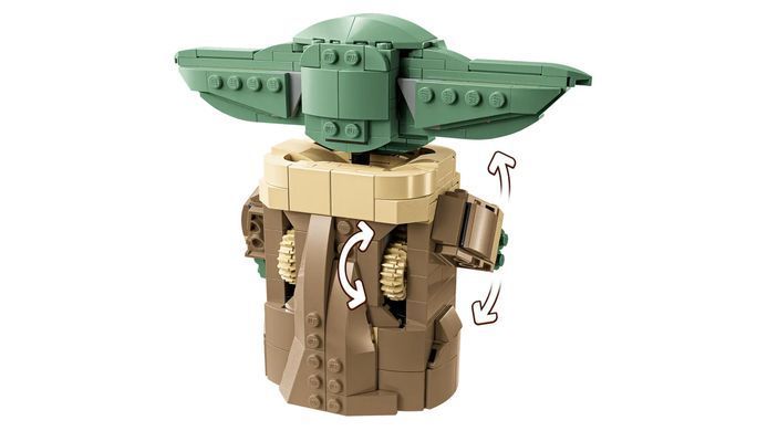 LEGO Конструктор LEGO Star Wars Ґроґу в повітряній колисці 75403 фото